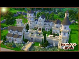 Darkwood Castle | The Sims 4 | Speed Build Part 1