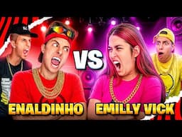 MELHORES VÍDEOS DE BATALHAS DE RIMA DO ENALDINHO x EMILLY VICK