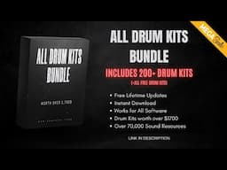 ALL DRUM KITS BUNDLE (200+ DRUM KITS)