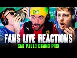 Fans Live Reactions to the 2024 Sao Paulo Grand Prix