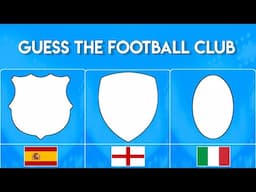 Guess the Football Clubs logos by their shapes...