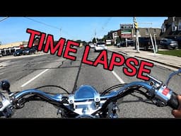 LAST YEAR Time Lapse Hwy 2 Oshawa On My Honda VTX 1300