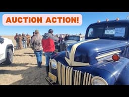 There were UNBELIEVABLE BARGAINS on Trucks, Tractors, Cars & Farm Relics at this Kansas Auction!