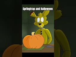 Springy will teach us how to carve a pumpkin! #fnaf #halloween #fivenightsatfreddys #tonycrynight