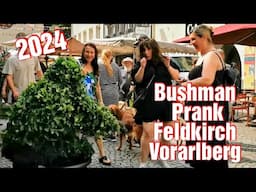 Feldkirch - Bushman PRANK 2024 Vorarlberg 2