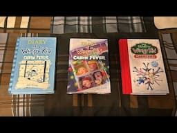 Three Different Editions of Diary of a Wimpy Kid: Cabin Fever