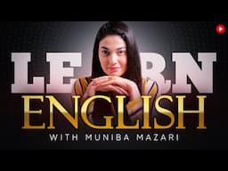 LEARN ENGLISH with MUNIBA MAZARI | by @EnglishSpeeches