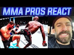 MMA Pros React 😲 Jon Jones knocks out Stipe Miocic at UFC 309