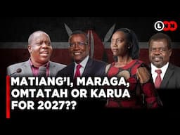 Matiang’i joins 2027 Presidential race as Kenyans front their favorite candidates | LNN