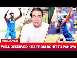 Well Deserved Kiss From Rohit to Pandya | #T20WorldCup | #SAvIND | Shoaib Akhtar