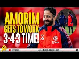 Amorim Takes Charge Of Man Utd's First Training Session: The Real Work Starts Now