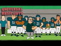 Universal Basic Guys | Fake Head Football Coach | Throwback Toons