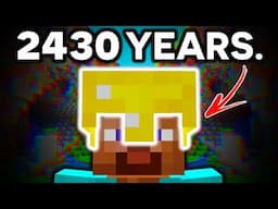 This is Minecraft's RAREST Item - It Takes 2430 YEARS to Get...