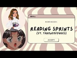 reading sprints! let's get some reading done ft. @throneofpages 🥹✨📖🫶🏻