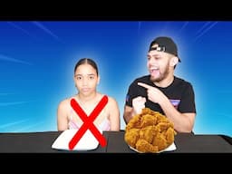 FOOD VS NO FOOD CHALLENGE!