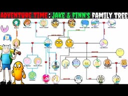 Adventure Time: Jake And Finn's Family Tree