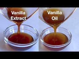 How to Make Organic Vanilla Extract and Cold Infused Vanilla Oil At Home For Cosmetic Formulations