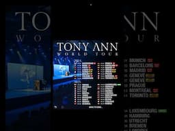 SEE YOU ON TOUR!!!!! 👉 https://tix.to/tonyanntour - which cities should I add next?? 👀🌎