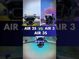 DJI Air 2S vs DJI Air 3 vs DJI Air 3S