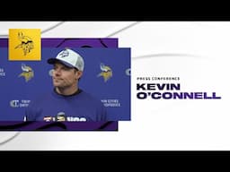 Kevin O'Connell on Impact of Josh Oliver's Absence, Final Thoughts on Matchup With Bears and More