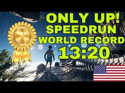 Only Up! Any% Speedrun 13:20 (FORMER) WORLD RECORD #1 WITH NEW DINO SKIP