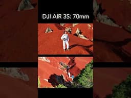 La cámara dual del DJI Air 3S en las dunas rojas de Pacula Hidalgo