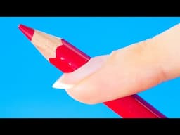 Fun & Weird Nail Art Hacks for Beginners!