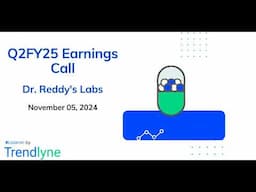 Dr. Reddy's Laboratories Earnings Call for Q2FY25