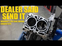 Warranty Job ends in CATASTROPHIC engine failure; 2015 Subaru WRX STI