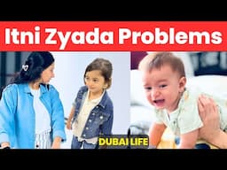 Extremely tiring day with ups and downs / Indian family in Dubai/ Hindi vlog