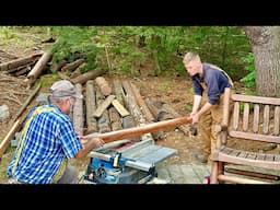 Building a New Walkway to Our Off-Grid Bunkhouse + A Big Tool Upgrade // EP 24