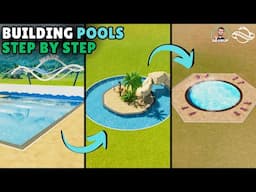 Planet Coaster 2 Pool Tutorial - Wave Pools | Lazy Rivers | Hot Tubs