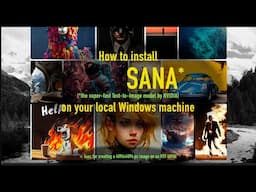 Running SANA Text-to-Image locally on Windows