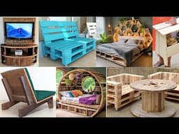 Make MONEY FAST with These Pallet Wood Furniture Ideas / Pallet Wood ideas to transform your spaces