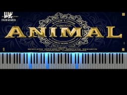 ANIMAL: Hua Main | Piano Cover I Ranbir Kapoor | Angad Kukreja I