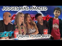 America's Got Talent a Poor Kid sing Stuck on You