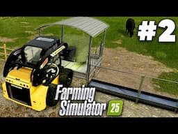 FARMING SIMULATOR 25 Gameplay Walkthrough Part 2 - FEEDING THE ANIMALS (PS5 PRO)