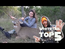 My Top 5 Whitetail Deer Hunts Ever!