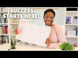 SUCCESS STARTS HERE! SIMPLE METHOD TO REACH + ACHIEVE YOUR GOALS! // 12 WEEK YEAR // GOAL PLANNING