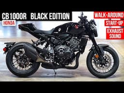 2021 Honda CB1000R Black Edition | Neo Sports Cafe Motorcycle / Naked Sportbike Walkaround & Exhaust