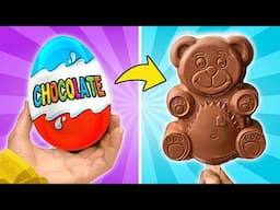 LIVE🔴 EASY RECIPE! Amazing Food Craft! Making Giant Bear-Shaped Chocolate Ice Cream🍫🍦🐻