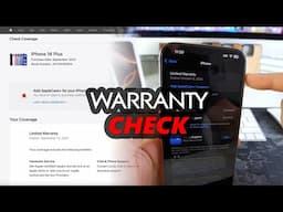 How To Check Warranty Status of your Apple iPhone 16 Pro Max