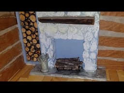 DIY Dollhouse Makeover (1:12 Scale) Grate for the Fireplace | Naomi House Part 23