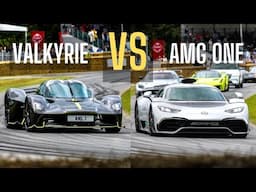 Brand New Mercedes-AMG One Vs Aston Martin Valkyrie - Pure SOUND