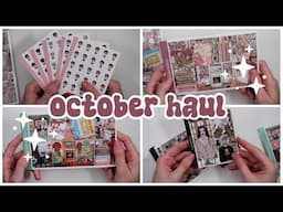 Quite Possibly The Smallest Haul Ever ✨ October 2024 Haul