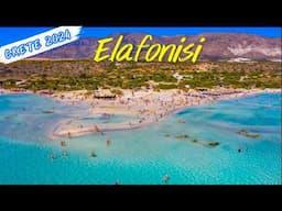 Elafonisi 2024 Chania Crete Greece 4K