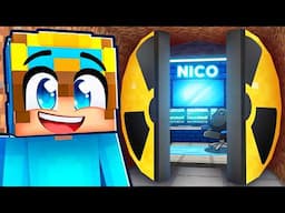 Nico’s 100% SECRET BUNKER in Minecraft!