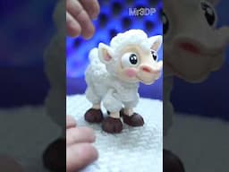 how to Make flexy lamb from 3 bottle and coloring it #freefilament