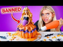 I Turned BANNED Kid Toys into Halloween Cakes