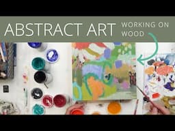 Creating Vibrant Abstract Art: My Full Process!